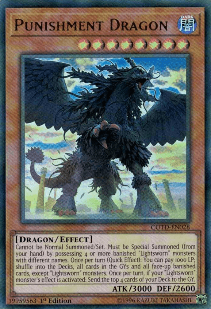 Punishment Dragon [COTD-EN028] Ultra Rare - POKÉ JEUX