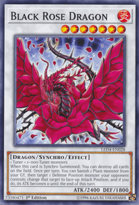 Black Rose Dragon [LED4-EN028] Common - POKÉ JEUX