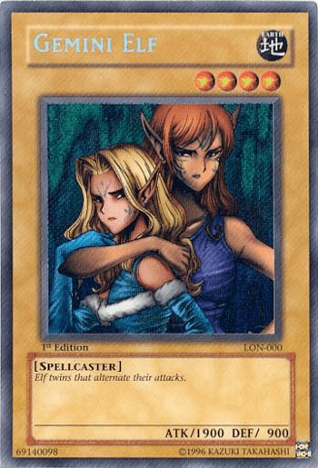 Gemini Elf [LON-000] Secret Rare - POKÉ JEUX