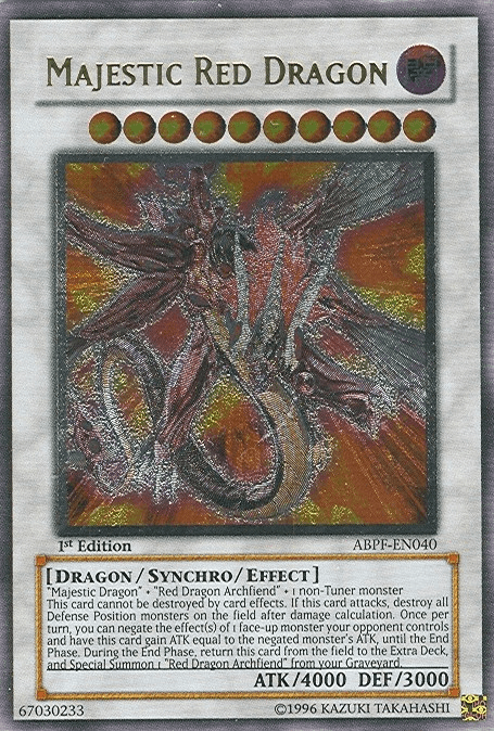 Majestic Red Dragon [ABPF-EN040] Ultimate Rare - POKÉ JEUX