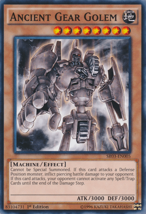 Ancient Gear Golem [SR03-EN005] Common - POKÉ JEUX