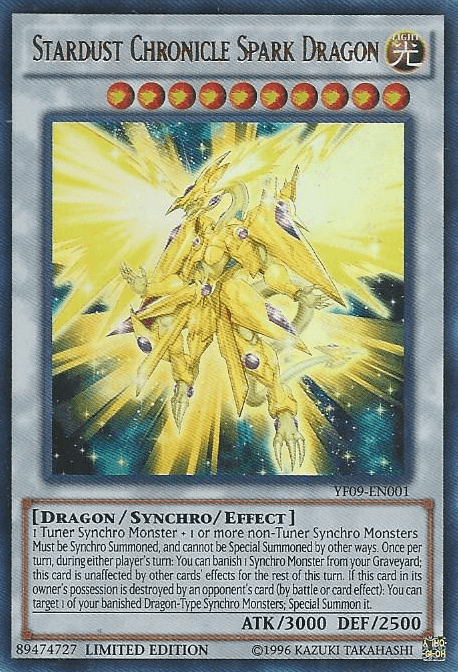 Stardust Chronicle Spark Dragon [YF09-EN001] Ultra Rare - POKÉ JEUX