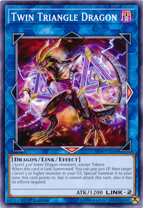 Twin Triangle Dragon [SP18-EN036] Common - POKÉ JEUX