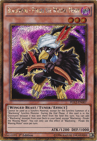 Blackwing - Pinaki the Waxing Moon [PGL2-EN007] Gold Secret Rare - POKÉ JEUX