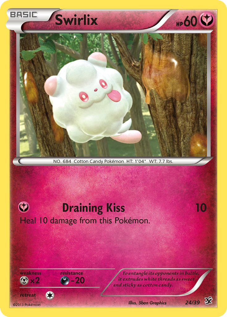 Swirlix (24/39) [XY: Kalos Starter Set]