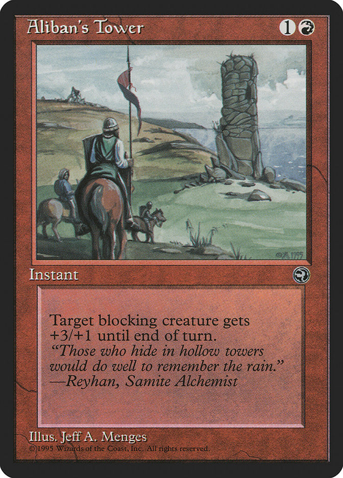 Aliban's Tower (Reyhan Flavor Text) [Homelands]