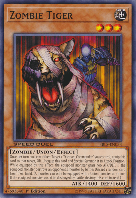 Zombie Tiger [SBLS-EN033] Common - POKÉ JEUX