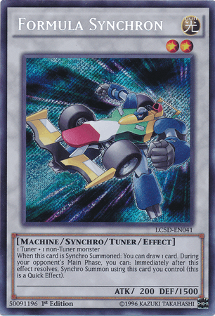 Formula Synchron [LC5D-EN041] Secret Rare - POKÉ JEUX