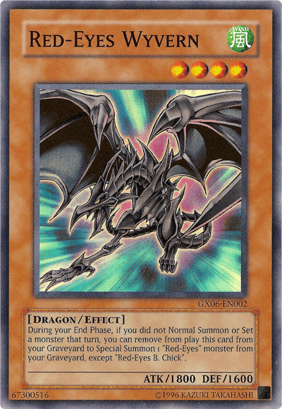 Red-Eyes Wyvern [GX06-EN002] Super Rare - POKÉ JEUX