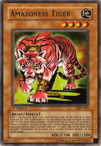 Amazoness Tiger [MFC-063] Rare - POKÉ JEUX