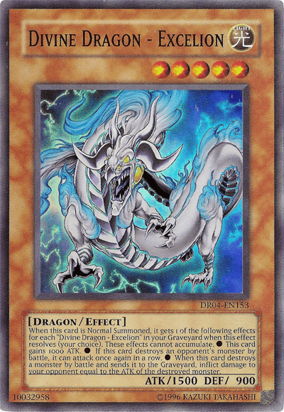 Divine Dragon - Excelion [DR04-EN153] Super Rare - POKÉ JEUX