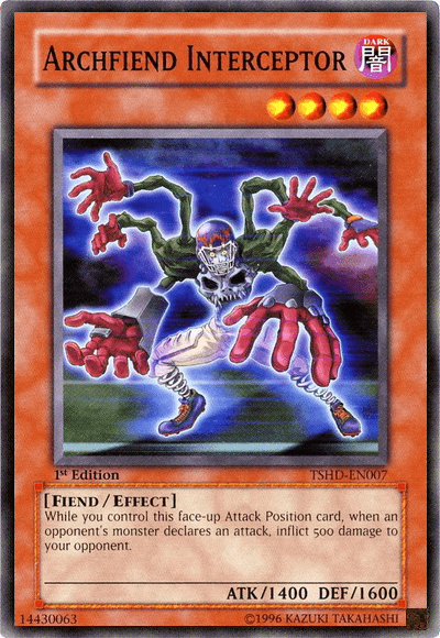 Archfiend Interceptor [TSHD-EN007] Common - POKÉ JEUX