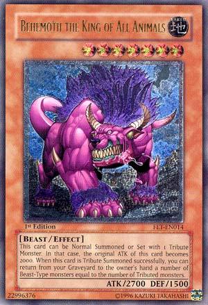 Behemoth the King of All Animals [FET-EN014] Ultimate Rare - POKÉ JEUX