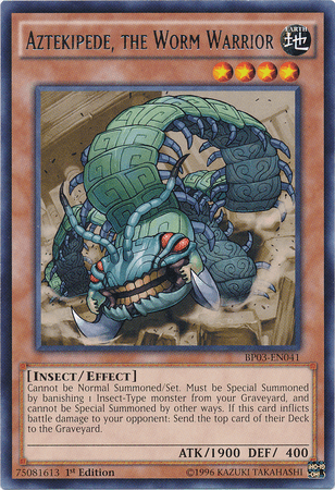 Aztekipede, the Worm Warrior [BP03-EN041] Rare - POKÉ JEUX