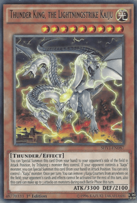 Thunder King, the Lightningstrike Kaiju [SHVI-EN087] Rare - POKÉ JEUX