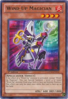 Wind-Up Magician [GENF-EN014] Rare - POKÉ JEUX