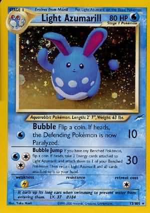 Light Azumarill (13/105) [Neo Destiny Unlimited]