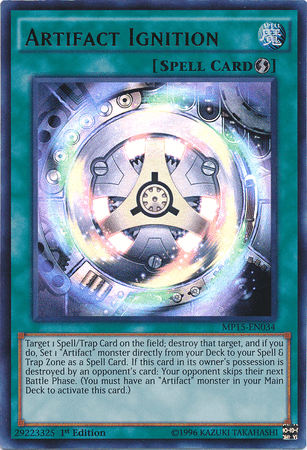 Artifact Ignition [MP15-EN034] Ultra Rare - POKÉ JEUX