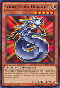 Toon Cyber Dragon [MP16-EN074] Rare - POKÉ JEUX