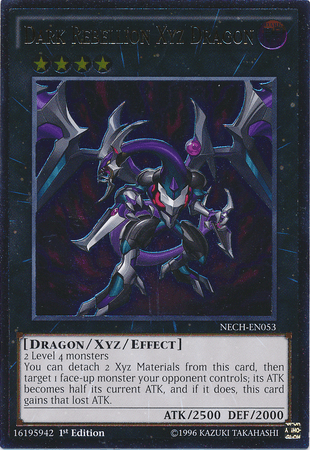 Dark Rebellion Xyz Dragon [NECH-EN053] Ultimate Rare - POKÉ JEUX