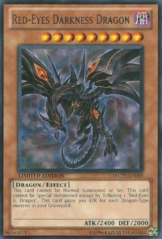 Red-Eyes Darkness Dragon [WCPP-EN009] Rare - POKÉ JEUX