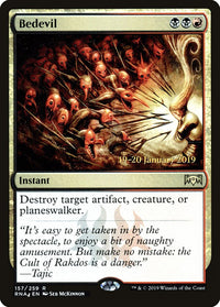 Bedevil [Ravnica Allegiance Prerelease Promos]