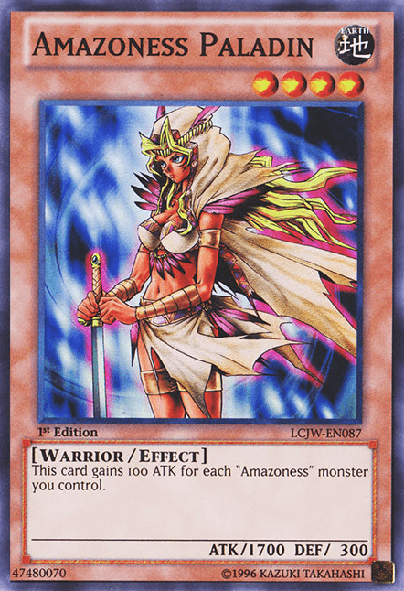 Amazoness Paladin [LCJW-EN087] Super Rare - POKÉ JEUX