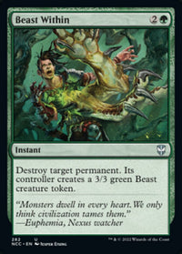 Beast Within [Streets of New Capenna Commander]