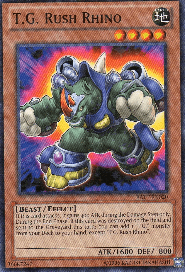 T.G. Rush Rhino [BATT-EN020] Starfoil Rare - POKÉ JEUX