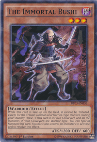 The Immortal Bushi [BP03-EN036] Shatterfoil Rare - POKÉ JEUX