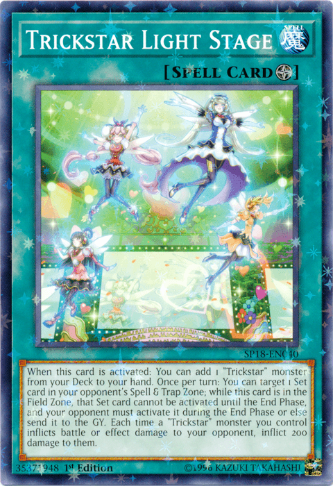 Trickstar Light Stage [SP18-EN040] Starfoil Rare - POKÉ JEUX