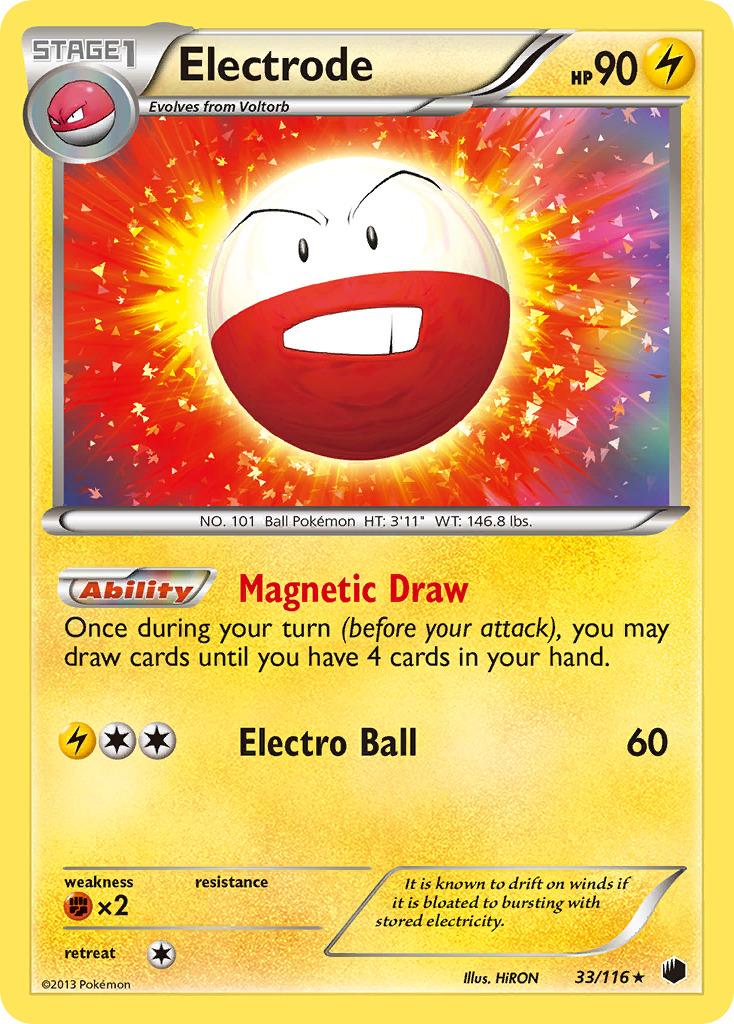 Electrode (33/116) [Black & White: Plasma Freeze]