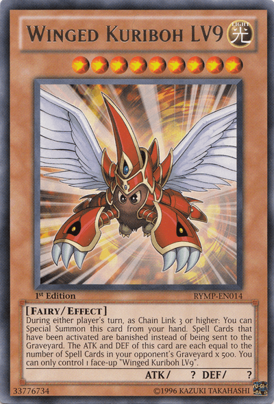 Winged Kuriboh LV9 [RYMP-EN014] Rare - POKÉ JEUX