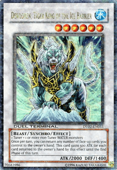 Dewloren, Tiger King of the Ice Barrier [DT02-EN033] Ultra Rare - POKÉ JEUX