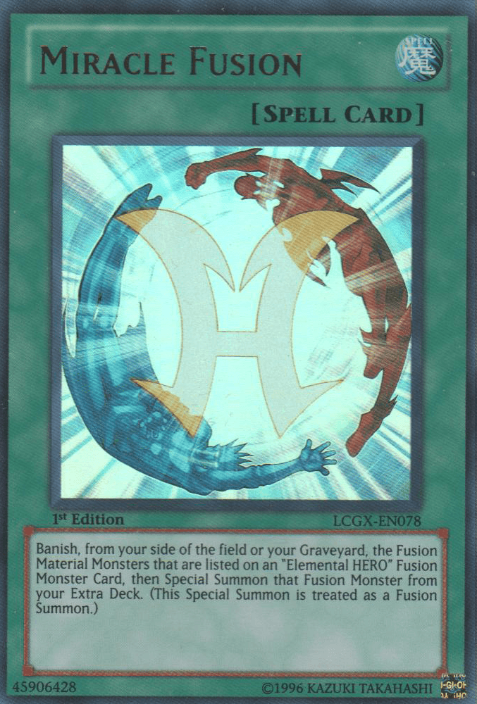 Miracle Fusion [LCGX-EN078] Ultra Rare - POKÉ JEUX