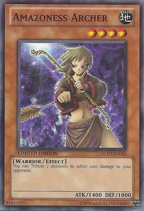 Amazoness Archer [GLD3-EN003] Common - POKÉ JEUX