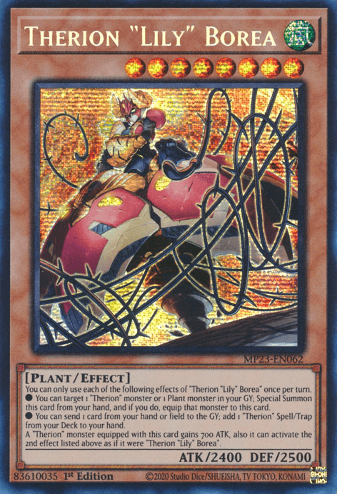 Therion "Lily" Borea [MP23-EN062] Prismatic Secret Rare - POKÉ JEUX