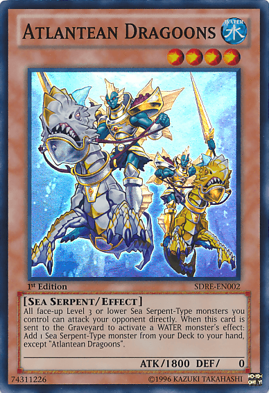 Atlantean Dragoons [SDRE-EN002] Super Rare - POKÉ JEUX