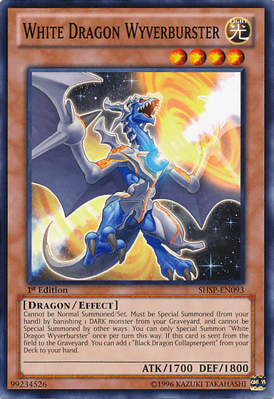 White Dragon Wyverburster [SHSP-EN093] Common - POKÉ JEUX