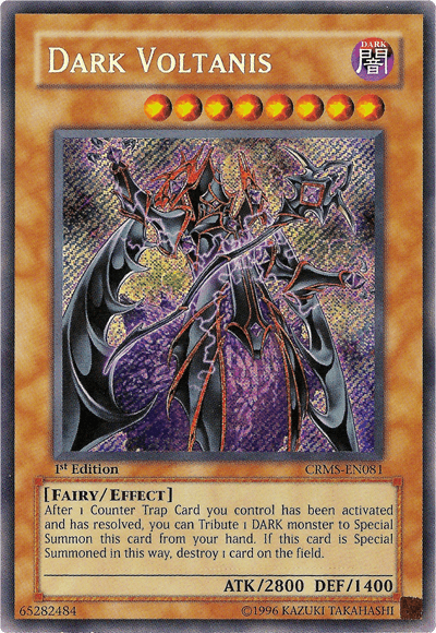 Dark Voltanis [CRMS-EN081] Secret Rare - POKÉ JEUX