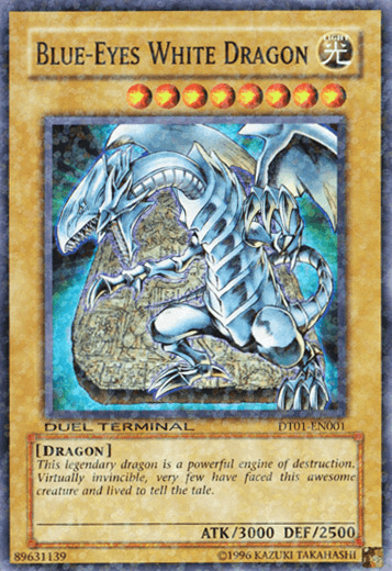 Blue-Eyes White Dragon [DT01-EN001] Super Rare - POKÉ JEUX