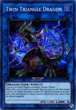 Twin Triangle Dragon [OP08-EN006] Super Rare - POKÉ JEUX