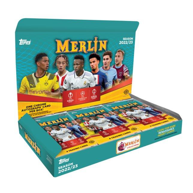 2023 Topps UEFA Merlin - Hobby Box - POKÉ JEUX