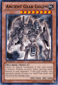 Ancient Gear Golem [BP02-EN035] Rare - POKÉ JEUX