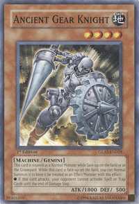 Ancient Gear Knight [GLAS-EN029] Common - POKÉ JEUX