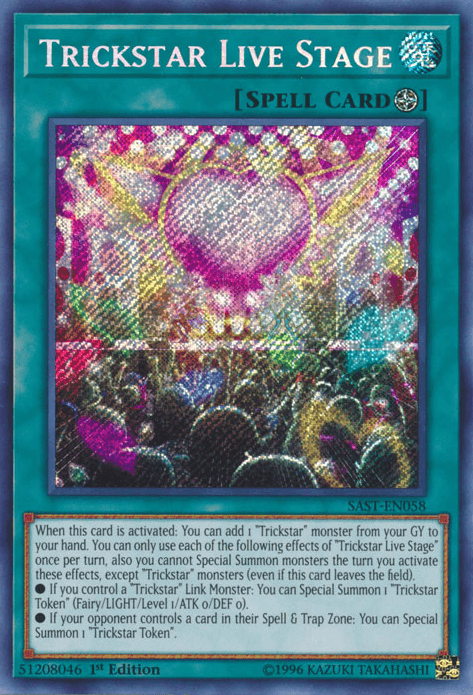 Trickstar Live Stage [SAST-EN058] Secret Rare - POKÉ JEUX