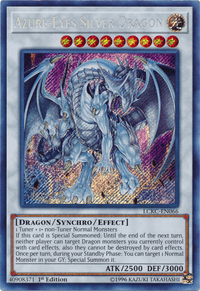 Azure-Eyes Silver Dragon [LCKC-EN066] Secret Rare - POKÉ JEUX