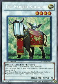 The Fabled Kudabbi [HA04-EN058] Secret Rare - POKÉ JEUX