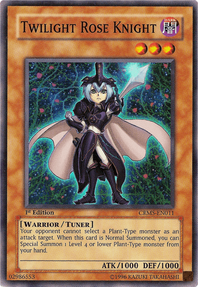 Twilight Rose Knight [CRMS-EN011] Super Rare - POKÉ JEUX