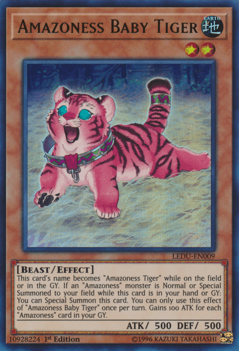 Amazoness Baby Tiger [LEDU-EN009] Ultra Rare - POKÉ JEUX